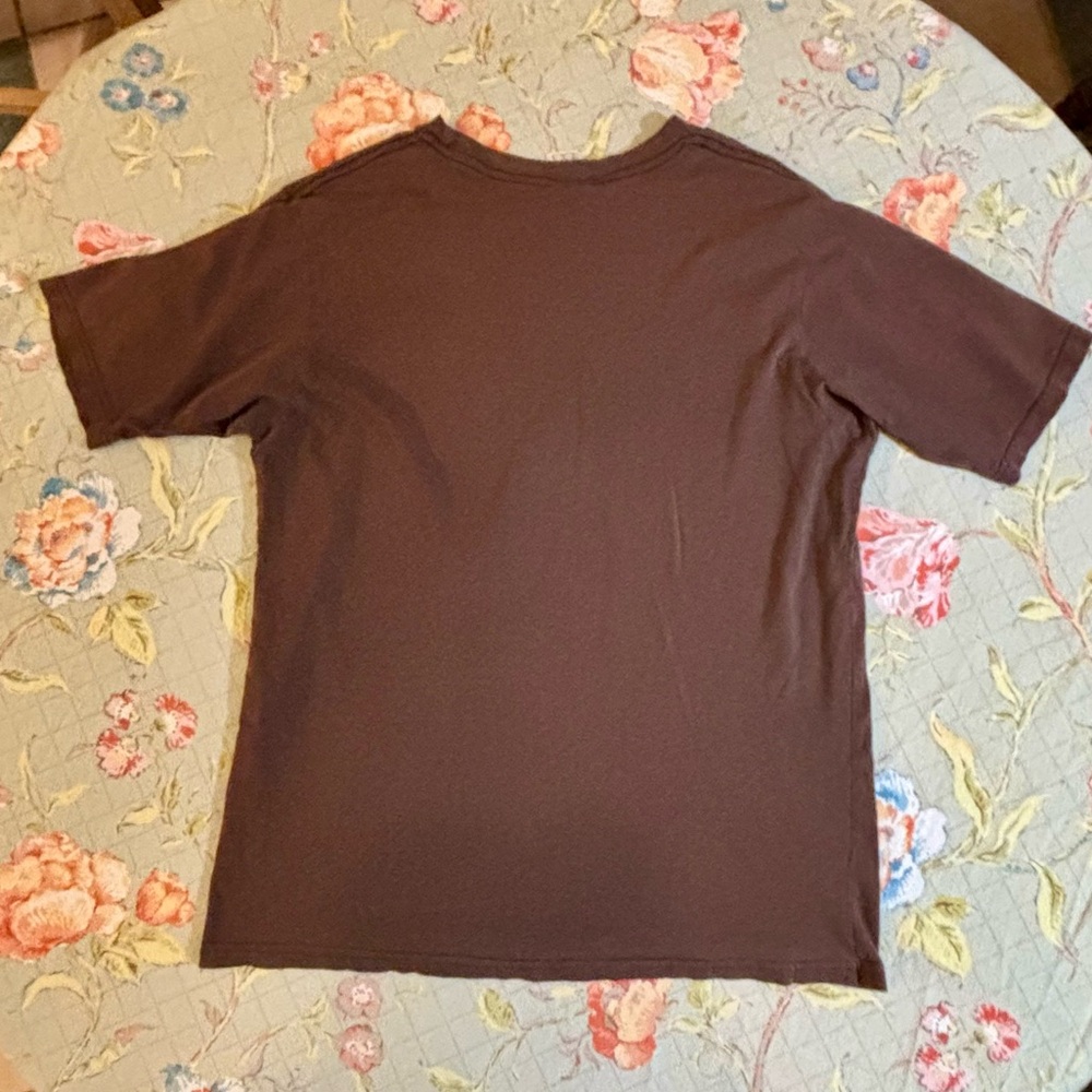 Jimi Hendrix 🎸 Vintage Short Sleeve Brown & Gold Graphic Tee Size Medium 🎸 - Picture 7 of 16